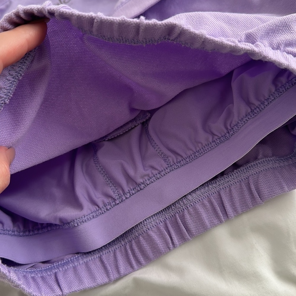 ALO Cropped Prestige Polo - Violet Skies - Picture 7 of 7